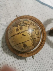 Wooden Vintage Globe - Bild 1 von 5