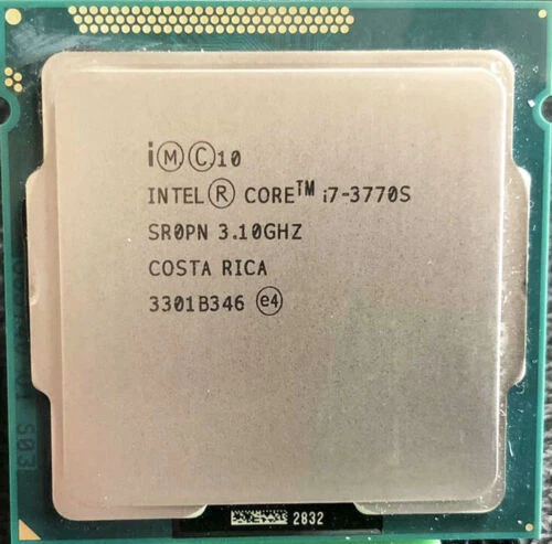 Intel Core i7-3770S Quad Core 3.1GHz 8MB SR0PN CPU Processor Socket 1155 - image 1 of 1