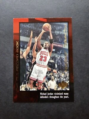 1999 Upper Deck Michael Jordan 🔥 The MJ Record Book #49 Chicago Bulls HOFer - Image 1 of 3