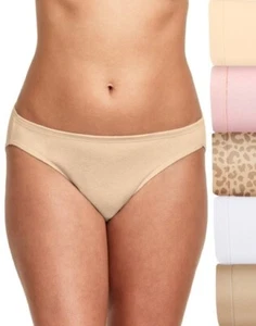 Hanes Ultimate ComfortSoft Women's Bikini Underwear, 5-Pack - Picture 1 of 7