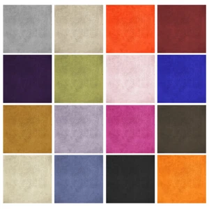 Faux Suede Polyester Fabric Upholstery Soft Furnishing Material 225gsm 60" Wide - Picture 1 of 23