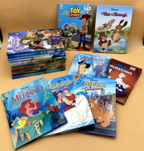 (18) WALT DISNEY MOUSE WORKS BOOK, HARD COVER, TOY STORY + LOTS OTHERS, USED - Picture 1 of 7