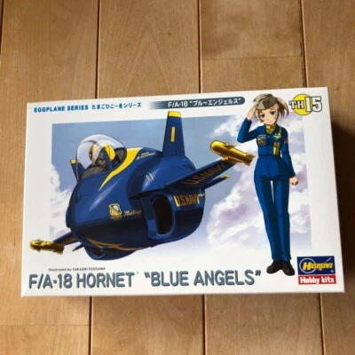 Hasegawa Plastic Model Egg Plane American Navy F/A-18 Blue Angels - Immagine 1 di 4
