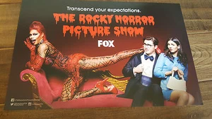 2016 SDCC COMIC CON EXCLUSIVE FOX PROMO POSTER THE ROCKY HORROR PICTURE SHOW - Picture 1 of 1