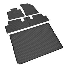 Produktbild - Gummifußmatten und Kofferraumwanne passend für Citroen C4 Grand Picasso ab 2013