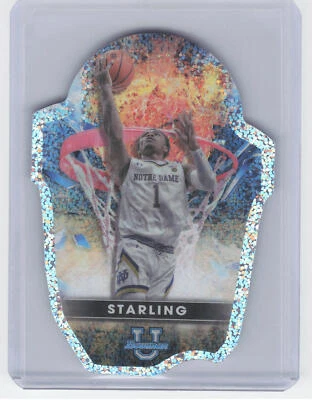 2022-23 Bowman University Best #BB-14 JJ Starling Die-Cut Speckle Refractor - Image 1 of 2