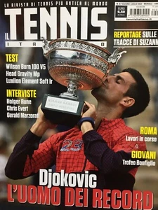 Il Tennis Italiano 2023 1145.Novak Djokovic,Suzanne Lenglen,Holger Rune,C.Evert - Foto 1 di 10