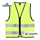 Salzmann 3M Scotchlite Kids Hi-Vis Waistcoat Reflective Yellow Vest Childrens UK
