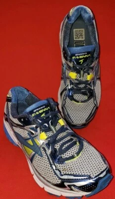 BROOKS Ravenna 4 Women's Running Shoes Silver White Blue Trainers Size 7.5M - Image 1 of 4