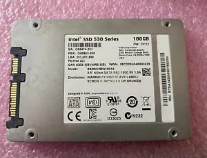 Intel SSD 530 Series 180GB SSDSC2BW1804A G88474-201 SATA 6Gb/s SATA 2.5: SSD - Picture 1 of 2