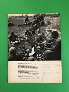 ARMY LOT OF 9 ORIGINAL PRINT AD ADVERTISEMENT L2 - Picture 1 of 9