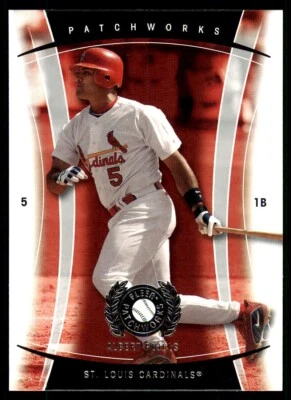 2005 Fleer Patchworks #49 Albert Pujols - Image 1 of 2
