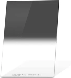 100mmx150mm Hard Graduated ND8 (3 Stop) Hard Graduated Neutral Density Filter - Picture 1 of 7