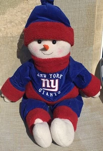 New York Giants 24 Inches Plush Snowman NFL Holiday Christmas NY G-men - Picture 1 of 10