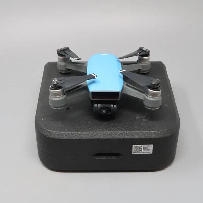 DJI Spark Quadcopter (Blue) W/ 2-Axis Stabilized Gimbal Camera - Needs Repair - Image 1 of 4
