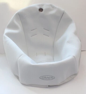 Nueva funda de asiento de tela gris de repuesto para columpio calmante gris Graco SmartSense Foto 1 de 4