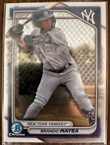 2024 Bowman - Chrome Prospects #BCP-84 Brando Mayea (RC) - Picture 1 of 2