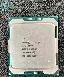 Intel Xeon E5-2686 V4 LGA 2011-3 Server CPU Processor 2.3GHz 18-Core 36T SR2K8 - Picture 1 of 1