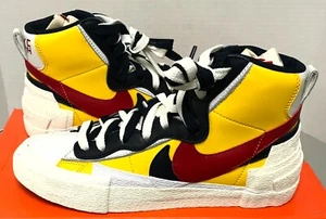 NIKE X SACAI BLAZER MID SNOW BEACH VARSITY MAIZE GELB ROT GR. 11,5 BV0072-700 - Bild 1 von 5