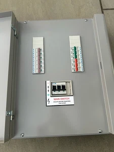 Eaton Memshield 3 Placa de Distribución Caja Fusibles Unidad de Consumo 6 Vías 3 Trifásico - Imagen 1 de 6