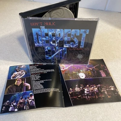 Gov't Mule - The Deepest End: Live in Concert RARE out of print 2 CD + DVD 2003 Foto 1 de 4