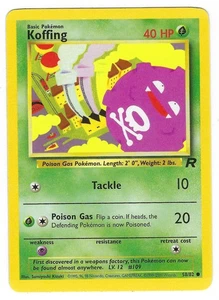 #051/102 Koffing Common | Base Set NM - Picture 1 of 2