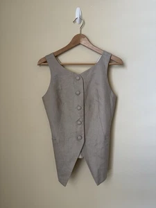 Attersee The Sculpted Vest Sand Size 4 - Picture 1 of 5