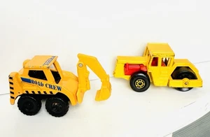 1978 MATCHBOX SUPERFAST #72 BOMAG ROAD ROLLER & TONKA ROAD CREW LOT - Picture 1 of 7
