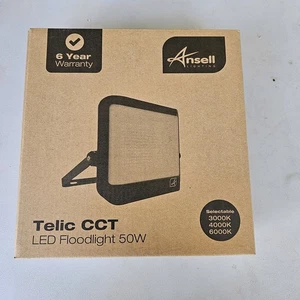 Ansell Telic | Schwarz 50W 20W LED IP65 | CCT Fluter - Bild 1 von 2