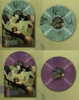 Taylor Swift Life of a Showgirl Shiny Bug Violet + Wintergreen Vinyl SHIPS TODAY - Image 1 of 2