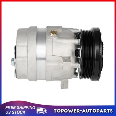 AC A/C Compressor For 2000-2001 Chevrolet  Impala 1997-2001 Pontiac Grand Prix - Image 1 of 4