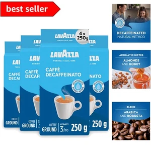 Lavazza 1kg Decaffeinated Ground Coffee - Indulge in Caffeine-Free Luxury - Picture 1 of 10