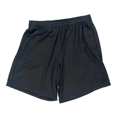 Reebok Sport Shorts - XL Black Polyester - Image 1 of 4