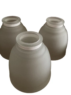 Hunter Ceiling Fan Replacement Globe Set of 3 Frosted 5" tall - Image 1 of 4