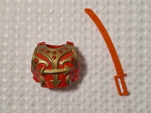 Set armatura e spada Masters Universe Jitsu vintage 1983 accessorio He-Man MOTU - Foto 1 di 12