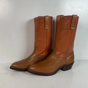 70er Jahre Ära Nocona Cowboystiefel 9 D rutschfeste Sohle - Bild 1 von 21