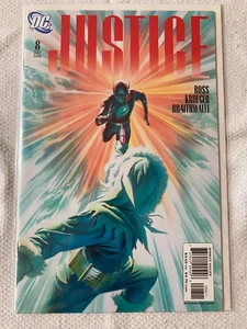 JUSTICE #8 2006 VF+/NM DC Comics Alex Ross 1st print - Picture 1 of 1