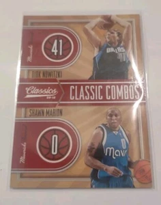 2009-10 Panini Classics Dirk Nowitzki Shawn Marion Classic Combos Silver #/250 - Bild 1 von 3