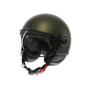 MOMO CASCO FIGHTER EVO MONO MATT GREEN/BLACK TG M 22.06 - Imagen 1 de 1