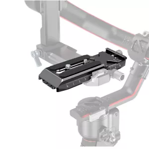 Quick Release Plate for DJI Ronin RS 2/RSC 2 Gimbal Manfrotto to Arca Type Clamp - Picture 1 of 12
