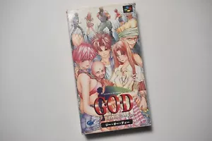 Super Famicom G.O.D. Growth of Devolution verpackt Japan SFC Spiele US-Verkäufer - Bild 1 von 5