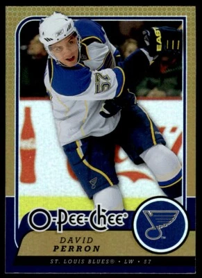 2008-09 O PEE CHEE METAL David Perron St. Louis Blues #172 - Image 1 of 2