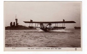 AVIATION, THE SHORT "CROMARTY" FLYING BOAT WITH THE FLEET, RP - Bild 1 von 2