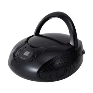 Portable Boombox CD Player AM/FM Stereo Radio Music Display Aux-in AC - Picture 1 of 9