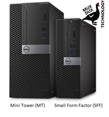 Dell OptiPlex 7050 SFF, i5-7500@3.4GHz, 8GB DRR4 RAM, 256GB NVME, 1TB HDD - Image 1 of 4