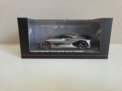Kyosho 1/43 Nissan Concept Vision Gran Turismo - 2020 - Gun Metal Grey - 03660GR - Immagine 1 di 4
