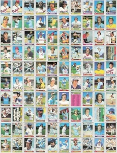 (100) 1979 Topps Vintage Lot PR-VG MLB Baseball Cards Collection - Picture 1 of 12