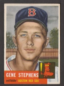 1953 Topps #248 Gene Stephens Boston Red Sox vg-ex Set Break - Picture 1 of 2