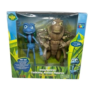 Figuras de acción interactivas parlantes Disney Pixar A Bug’s Life Flik And Hopper NUEVO - Imagen 1 de 9