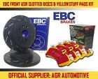 EBC FRONT USR DISCS YELLOWSTUFF PADS 288mm FOR AUDI A6 2.3 1994-96 OPT2